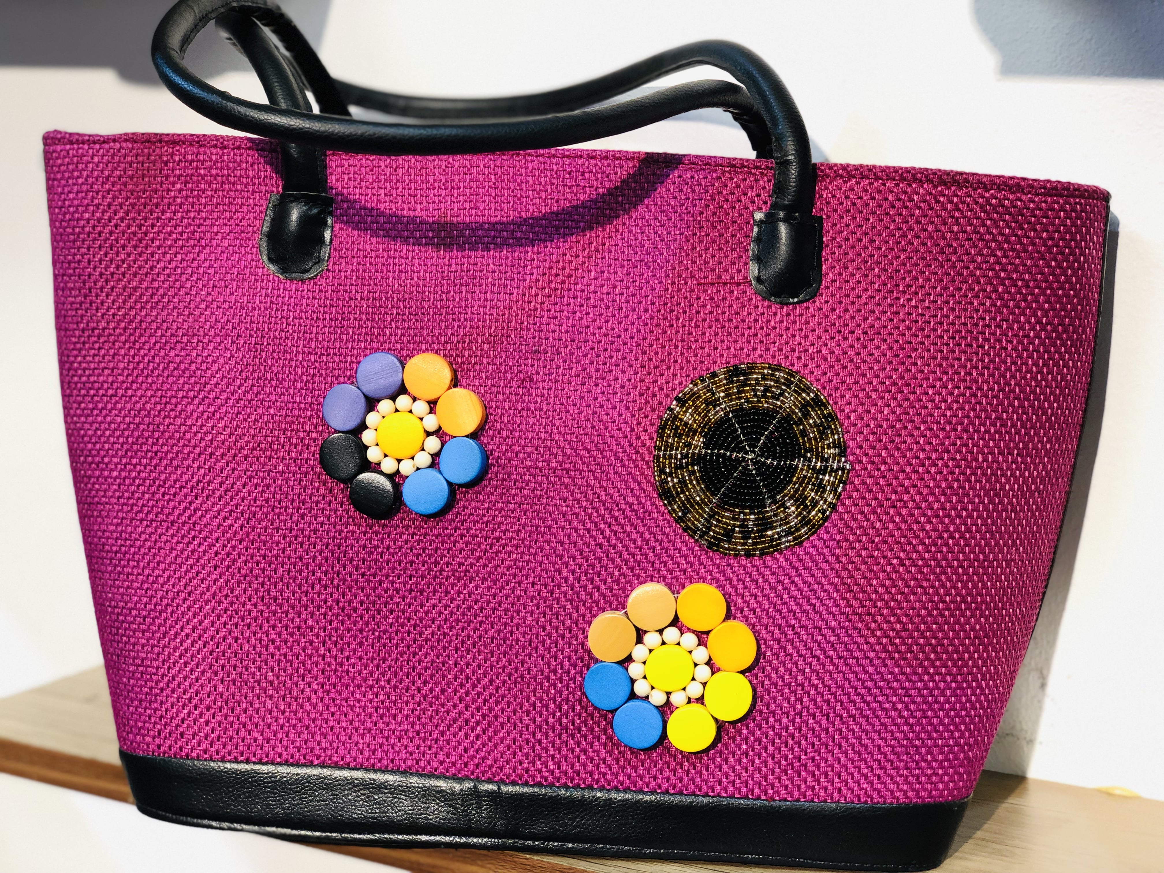 African Handmade Jute bag 9 Gamel Clodin