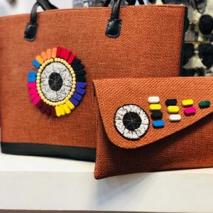 African Handmade Jute Bag