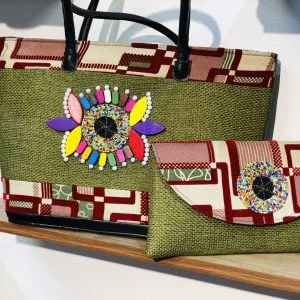 African Handmade Jute bag 3