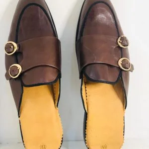 Tan Brown Half shoe