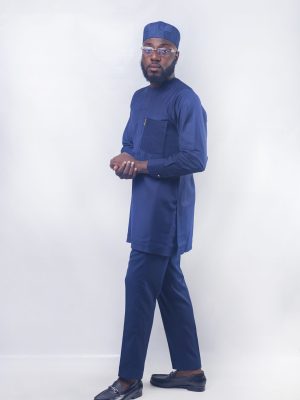 Majesty Navy Kaftan