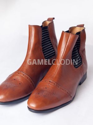 Aboafo) Brown Chelsea boot