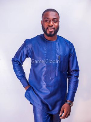 Xorlali Blue Kaftan