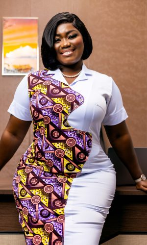 Kekeli Women’s African Print-inspired Corporate Dress